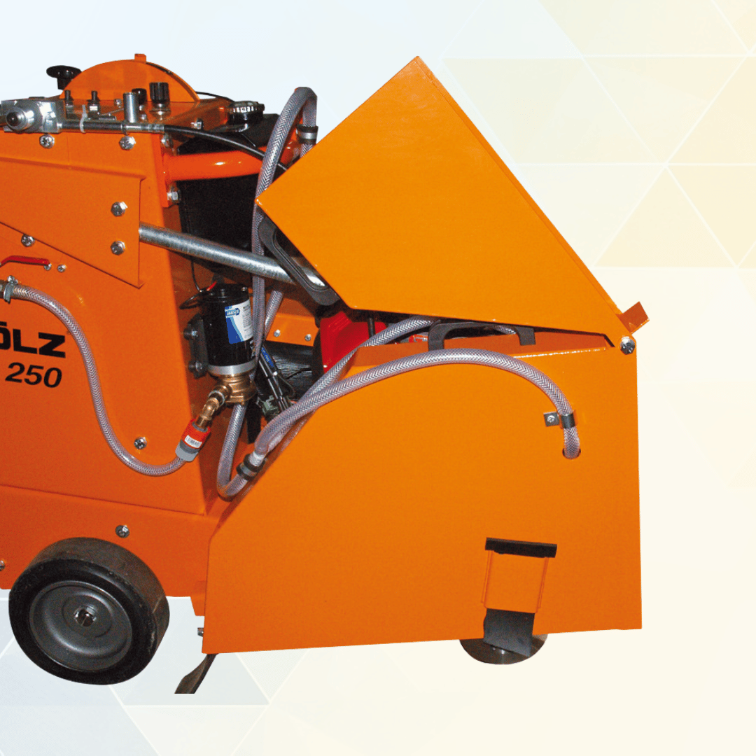 scie à sol GÖLZ FS250D – Moteur Diesel Hatz 2G40 – Ø 800 mm – 20 CV – Image 4