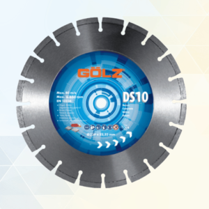 Disque diamant GÖLZ DS10 – Ø 115 à 230 mm – coupe béton tuiles matériaux
