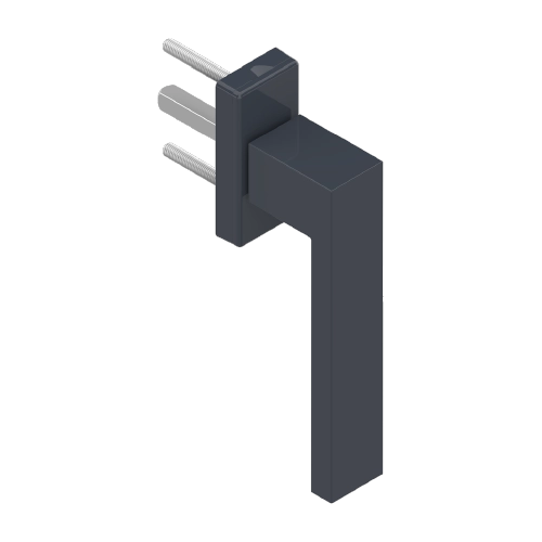 Poignée de fenêtre CREOL DS8014 aluminium laqué