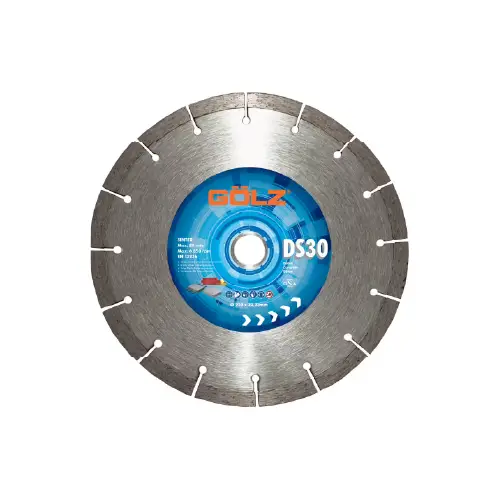Disque diamant GÖLZ DS30 – Béton & matériaux de construction – Segments 10 mmv