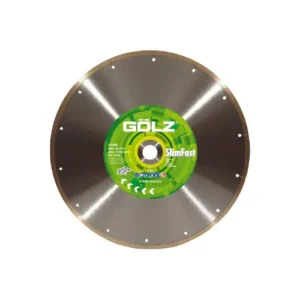 Disque diamant GÖLZ SLIMFAST – coupe carrelage sans éclat – Ø 300 à 350 mm – jante fine