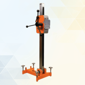 Bâti de carotteuse GÖLZ KB400 pour forage jusqu’à Ø 400 mm – colonne inox et guidage téflon