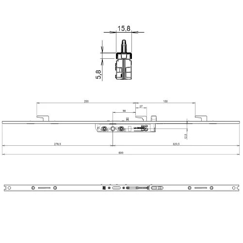 FERMETURE SERINOX 3 POINTS - DS8811 – Image 2
