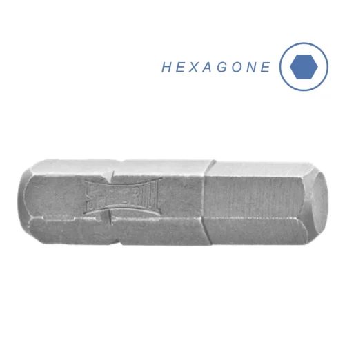 Embouts HEXAGONE