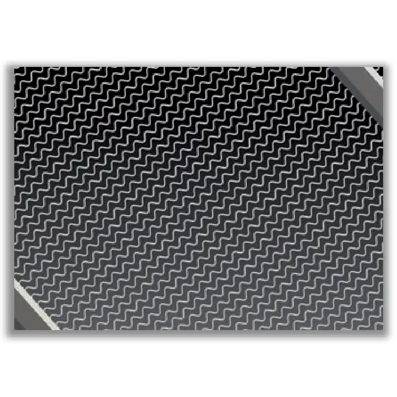 Mailles ouvertes ZIG-ZAG GOMME