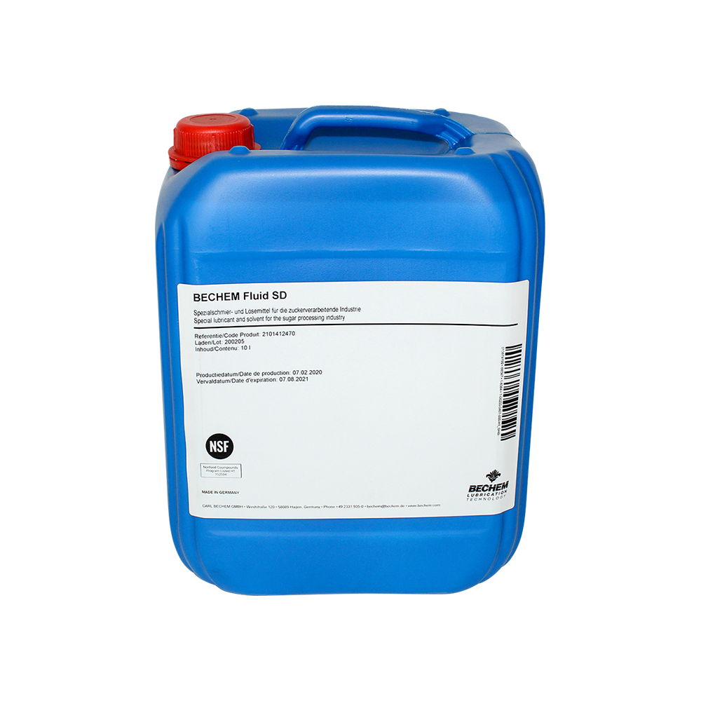 bechem fluid sd 10 l can voedselveilige smeermiddelen fens Direct Fabricant
