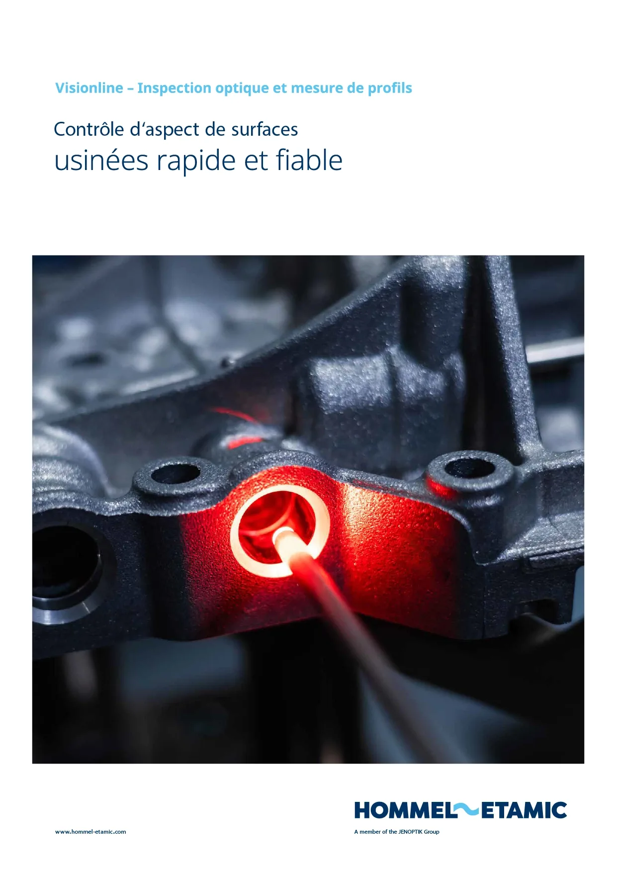 Visionline – Inspection optique et mesure de profils