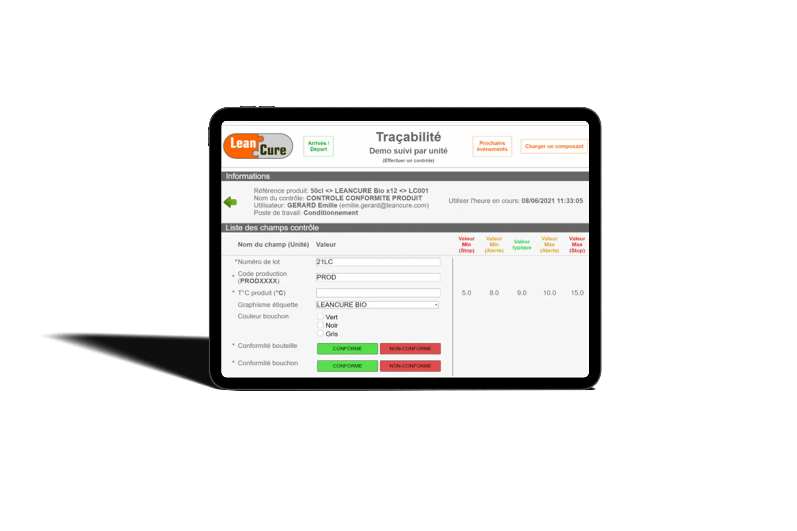 Module qualité